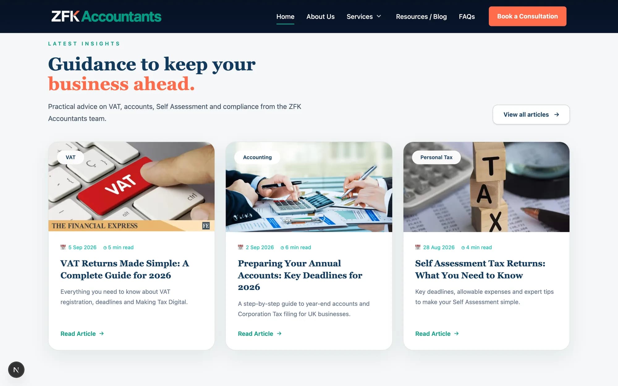 ZFK Accountants guides and insights
