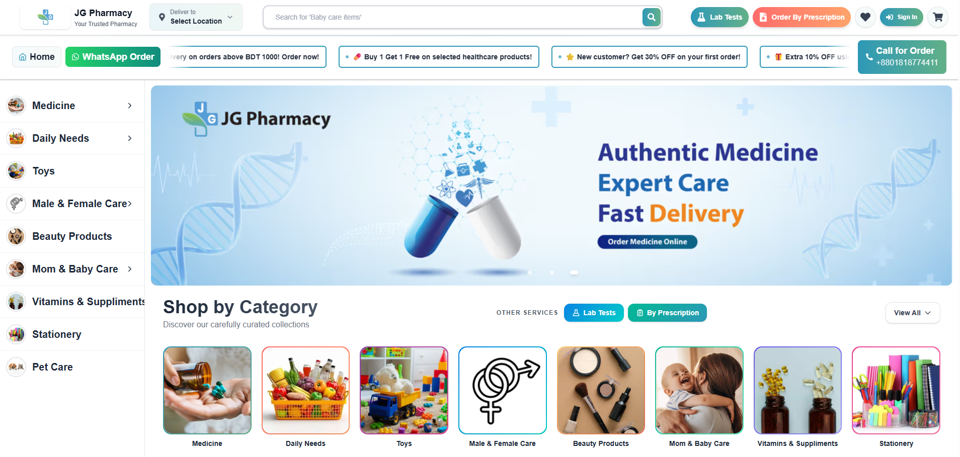 JG Pharmacy